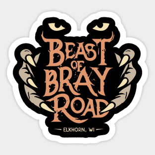 Beast of Bray Road Sticker